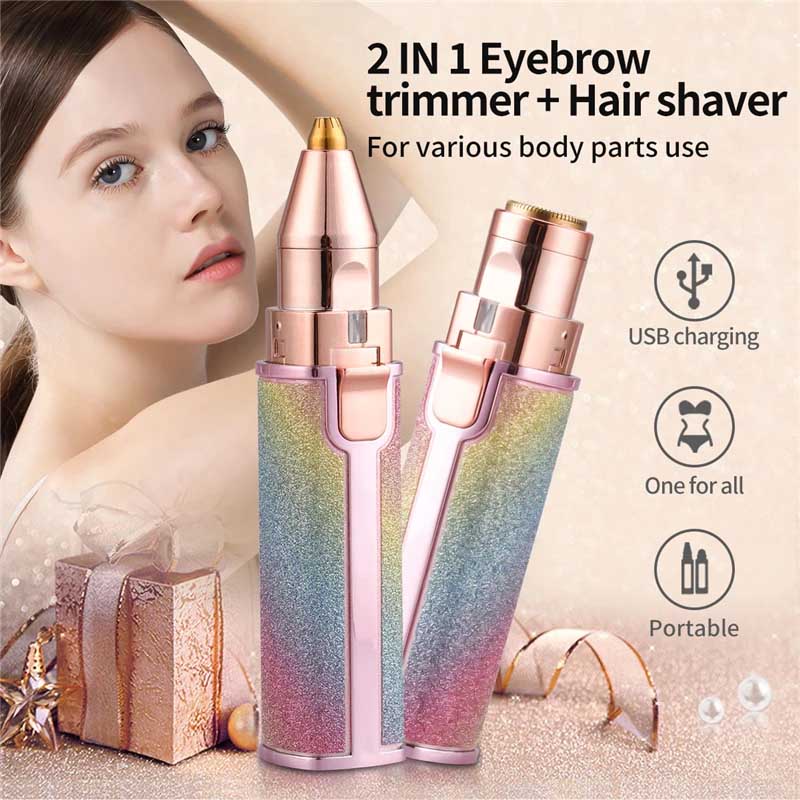 2 in 1 Eyebrow Electric Trimmer - Image 3