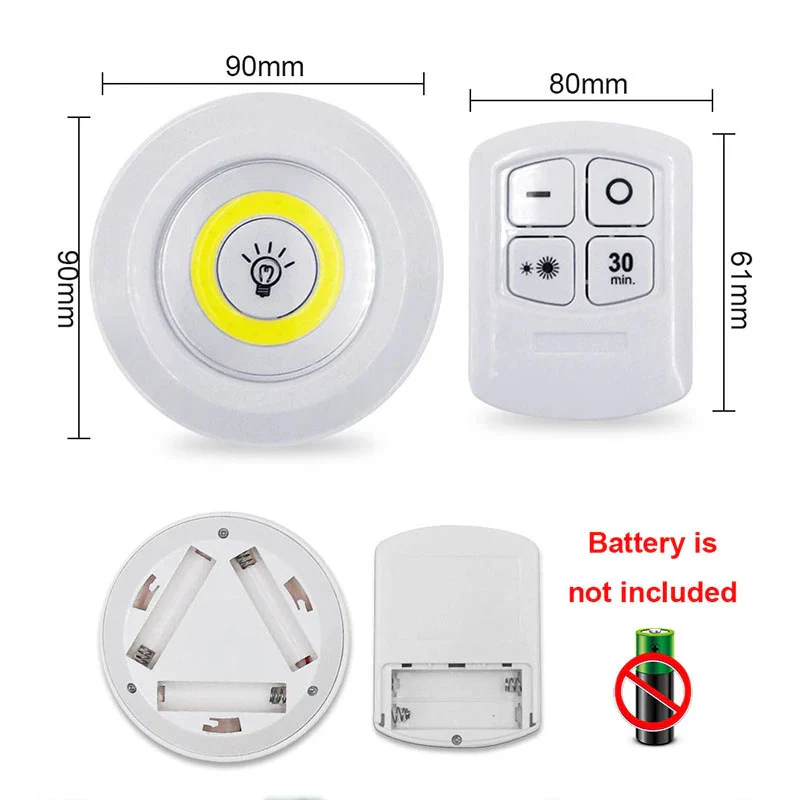 Dimmable Led Under Cabinet Light with Remote Control - Image 6
