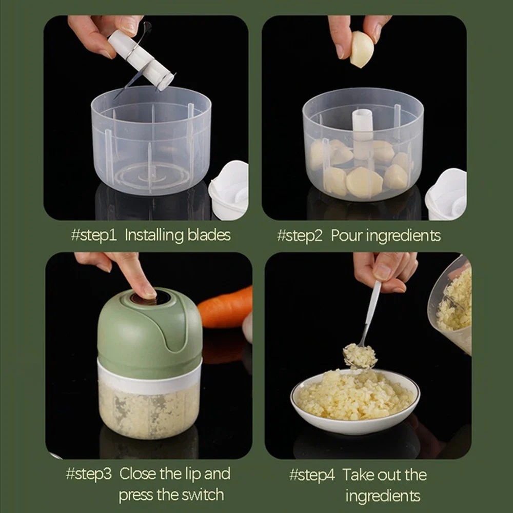 Mini Electric Kitchen Chopper - Image 6