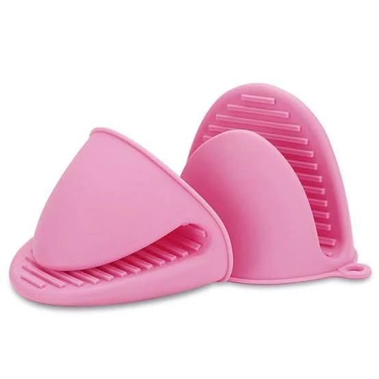Pack Of 2 Silicone Heat Resistant Pinch Mitts, Cooking Pinch Grips, Pot Holder - Image 3