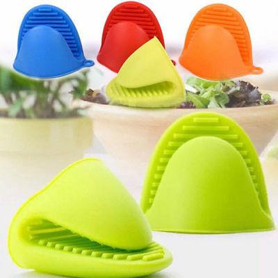 Pack Of 2 Silicone Heat Resistant Pinch Mitts, Cooking Pinch Grips, Pot Holder - Image 6